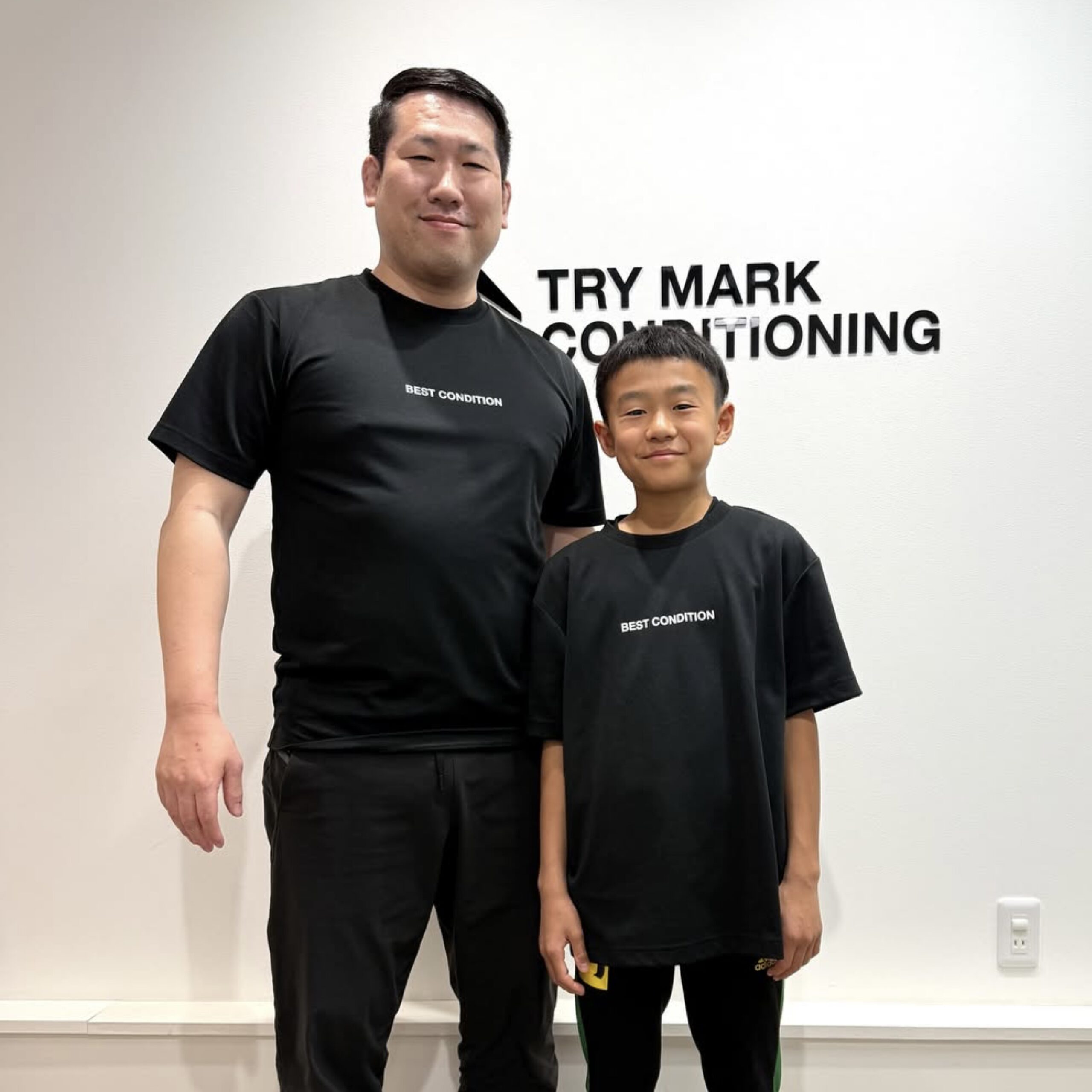 アスリート専用ケア|疲労回復・ケガ予防・“動ける体”へ整える|TRY MARK CONDITIONING ジュニアサッカー 脇山祐馬選手のケア後ショット